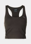STUDIO FOUNDATION CROP TANK - Top - black
