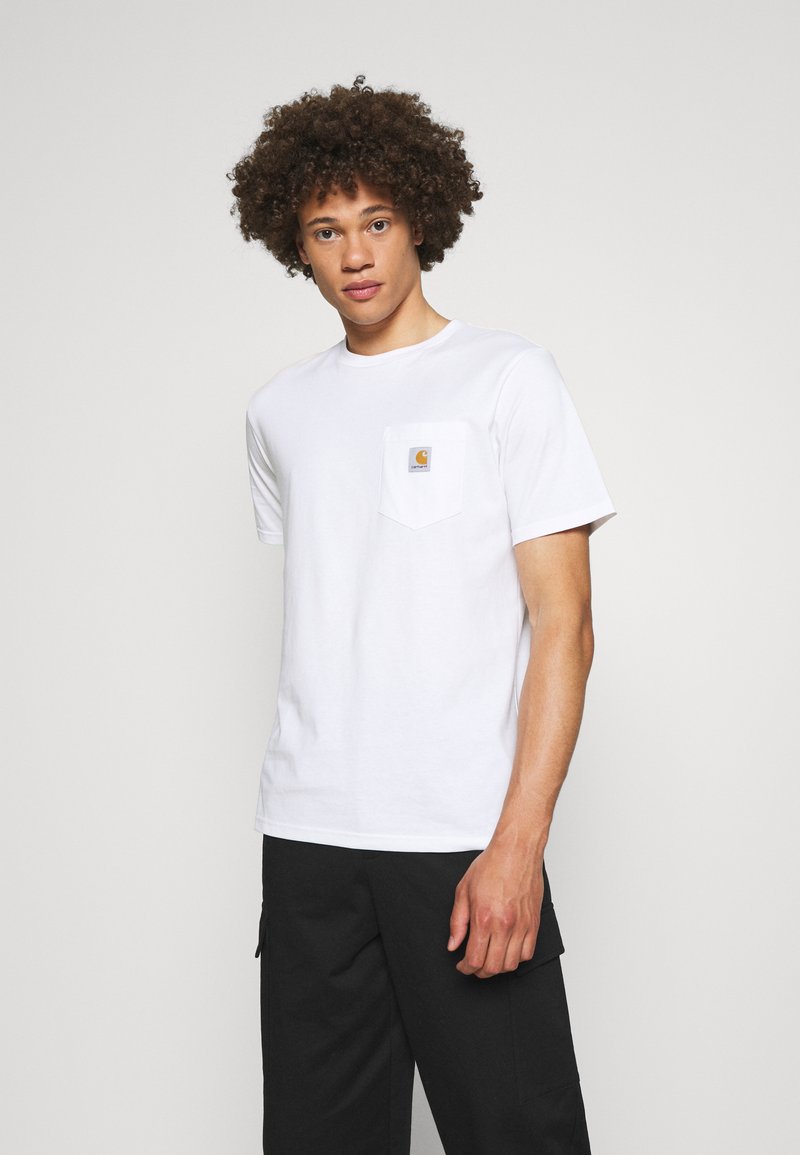 Carhartt WIP POCKET - T-shirt básica - white