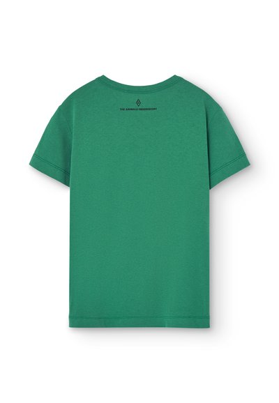 THE ANIMALS OBSERVATORY ROOSTER UNISEX - Triko s potiskem - dark green