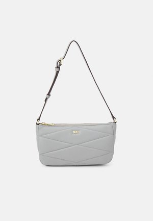 DKNY EVE TOP ZIP DEMI - Sac bandoulière - grey melange