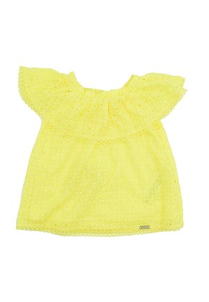 T-shirt con stampa - giallo