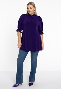 YOEK PUFF SLEEVE DETAIL - Skjortebluser - purple