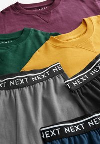 Next 3 PACK - REGULAR FIT - Pyjama - green ochre plum