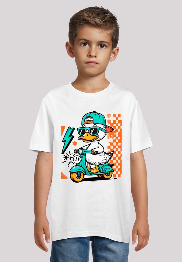 T-Shirt print - weiß