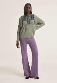 Odd Molly T-shirt à manches longues - hunter green