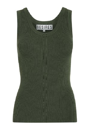 Desires DEANELI RIB TANK TOP. - Top - kalamata