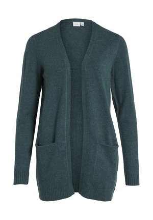 VILA VIRIL OPEN NOOS - Gilet - ponderosa pine/dark melange
