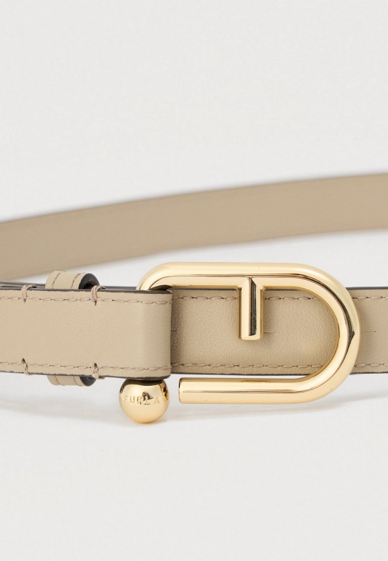 Furla Leather Belt with Gold Accents Furla ALLEGRA ROSE CHARM - Belt - nero/black - Zalando.co.uk main image 2