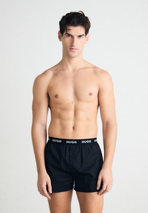 3 PACK - Široke bokserice - black/blue
