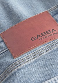 Gabba MAX CROS - Jeans a sigaretta - lt blue denim