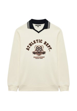 COLLEGE PRINTED  - Sweatshirt - beige