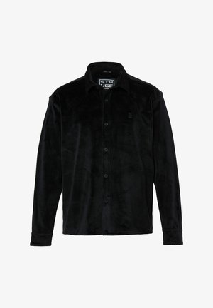 STHUGE, STHUGE NICKI SHIRT, LONG SLEEVE, OVERSIZED, UP TO 8XL - Camisa - black
