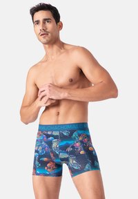 MUCHACHOMALO 2-PACK DEEP SEA MOUNTAINTOPS - Boksershorts - print print