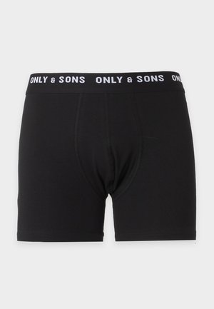 Only & Sons ONSFITZ SOLID TRUNK 7 PACK - Boxers - black