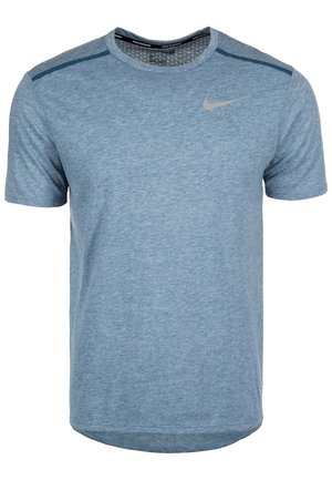 T-shirts print - mottled blue