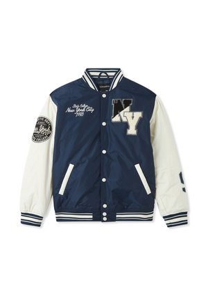 STILE COLLEGE - Giubbotto Bomber - blu navy