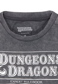 Henry Tiger DUNGEONS AND DRAGONS ORIGINAL RPG - Triko s potiskem - dark heather grey