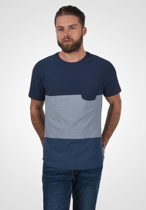 BHSEBASTIAN - Camiseta estampada - blue