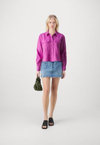 GAP CROPPED SHIRT - Cămașă - budding lilac