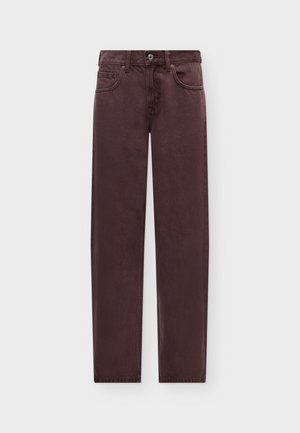 Topshop, TSCINCH WIDE - Дънки със свободна кройка - natural