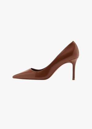 Mango High heels - cognac