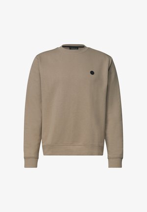 Street One MEN, PLAIN CREW NECK SWEATSHIRT - Sweatshirt - antique beige