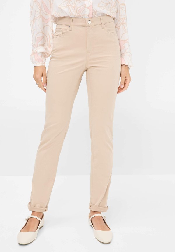 STYLE CAROLA - Stoffhose - almond