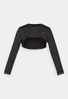 PAMELA REIF CROPPED - Top dugih rukava - black