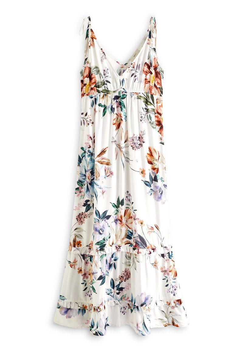 Next Maxi-jurk wit