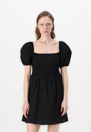 VOILE MINI DRESS  - Cocktail dress / Party dress - black