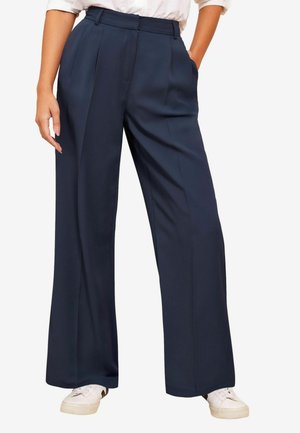 Friends Like These WIDE LEG SMART - Nadrágok - navy blue