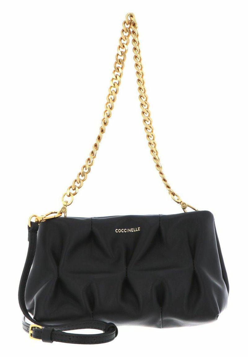 Sac à Main Coccinelle Ophelie Goodie - Gris Cendré - Cuir De Vache - Neuf Avec étiquettes