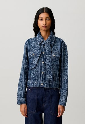 Claudie Pierlot, SUIT BLAZER - Giacca di jeans - print marine