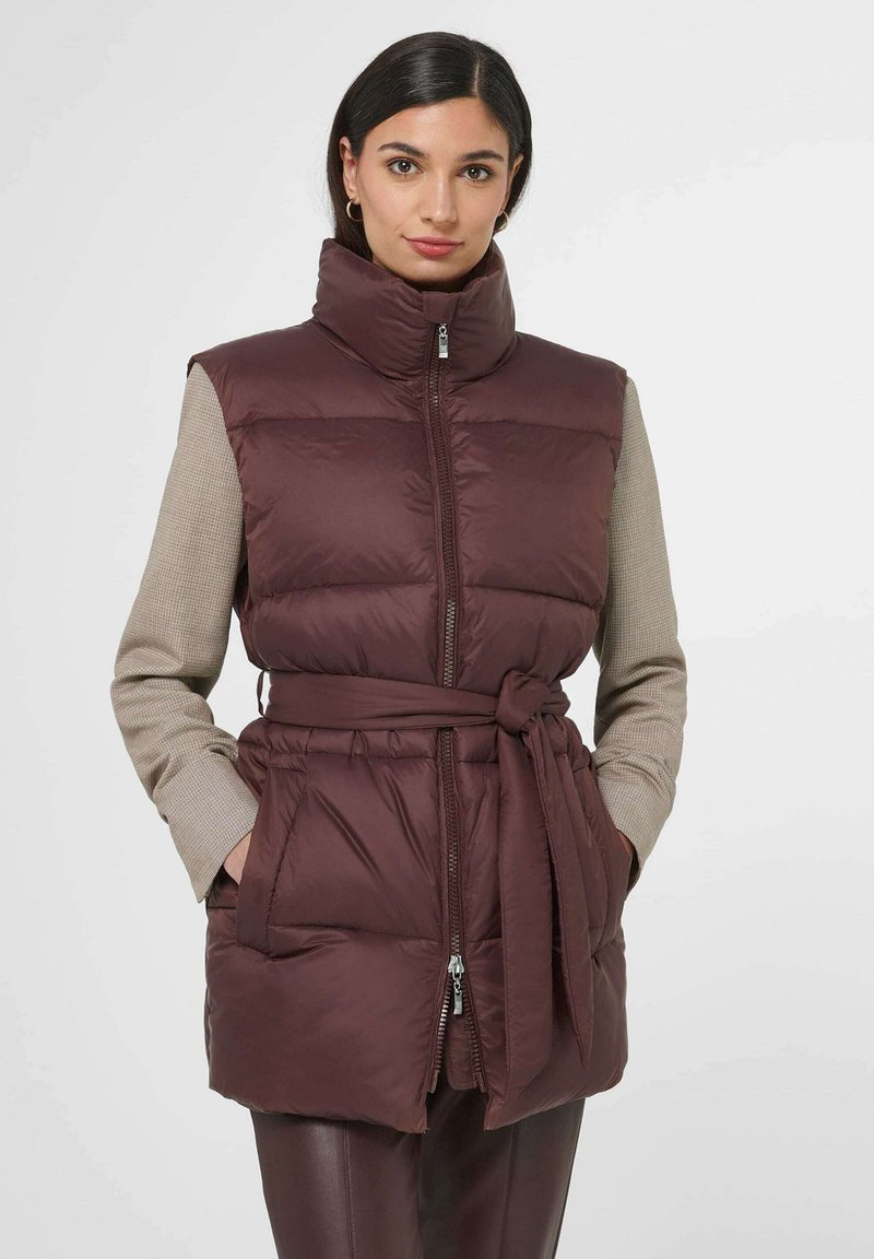 MADELEINE ANGESAGTEM KARO - Bodywarmer - nut