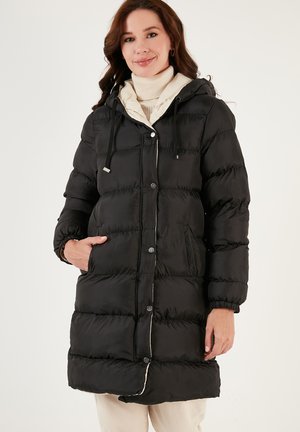 LELA REGULAR FIT - Wintermantel - black beige