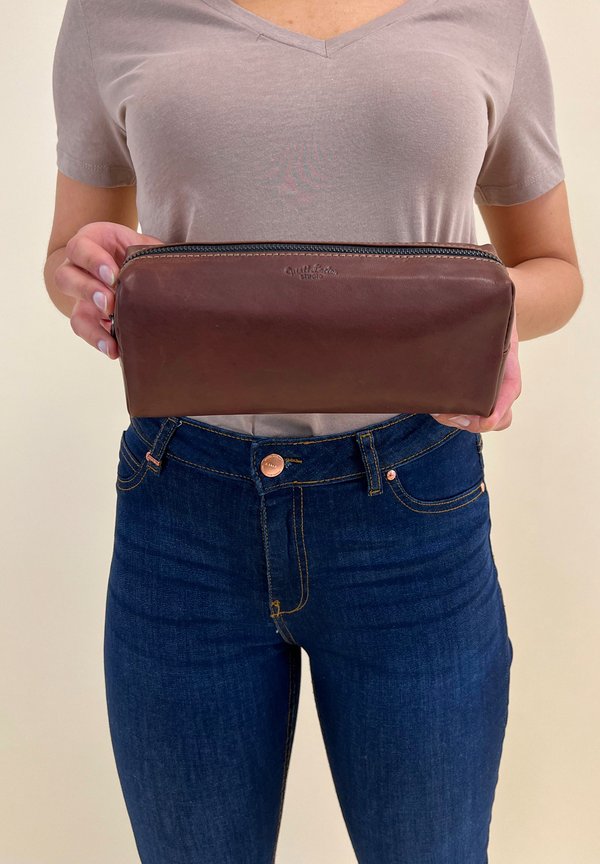 INGEMAR - Federmäppchen - dunkelbraun