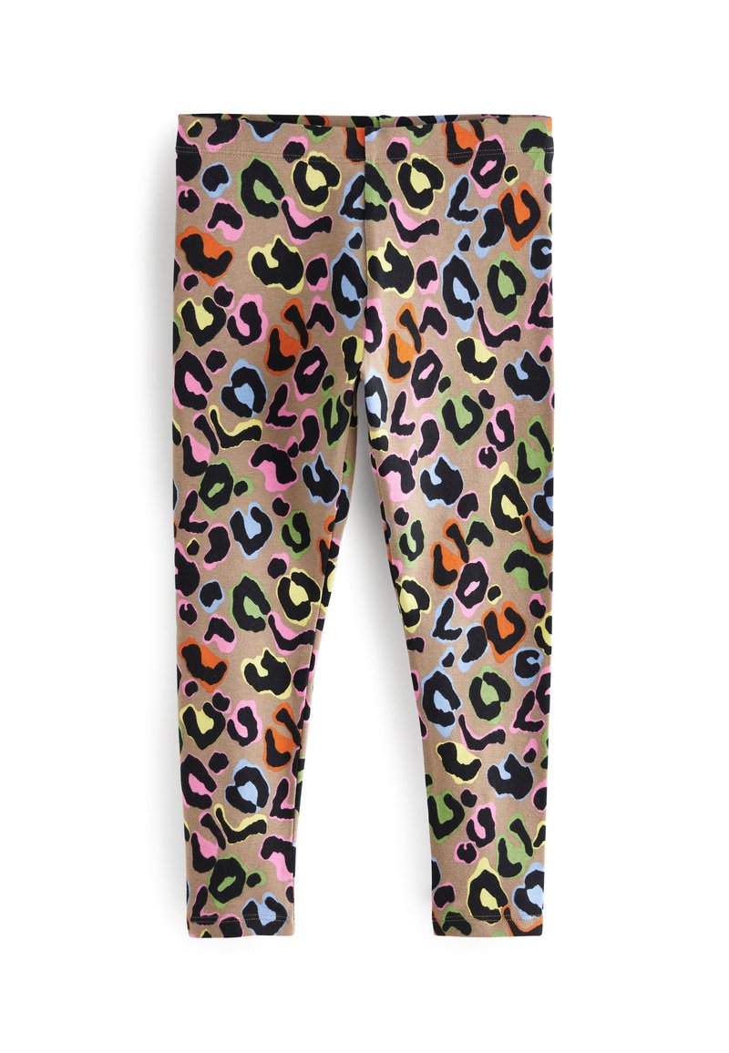 Next - ANIMAL PRINT - Leggings - neutral pink blue bright animal print, Ingrandire