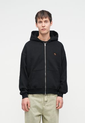 ESSENTIAL - Sweatjacke - black