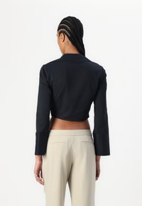 Elisabetta Franchi WOMEN BLOUSE - Bluza - nero