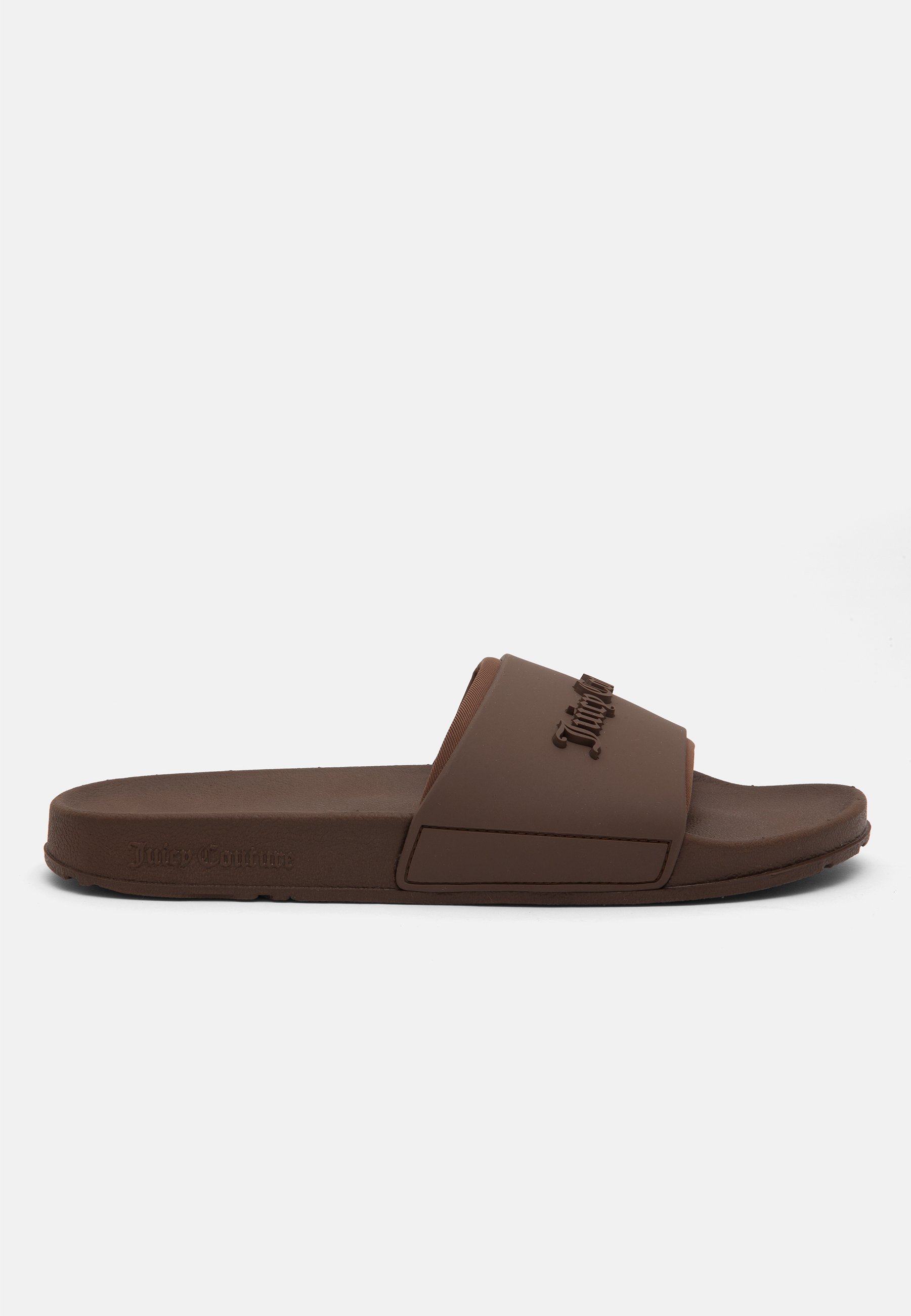 【JUICY COUTURE】Breanna Embossed Slider ロゴ サンダル 2色 Juicy Couture Breanna Embossed Slider | Oxygen Clothing