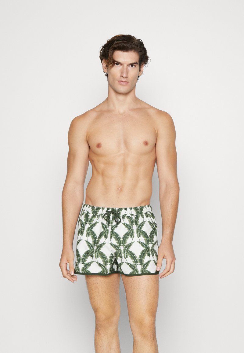 Björn RETRO SWIM Swimming shorts dark green Zalando.co.uk