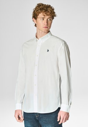 IN STRETCH CON LOGO - Camicia - white