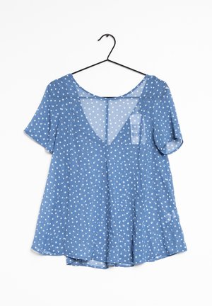 Blouse - blue
