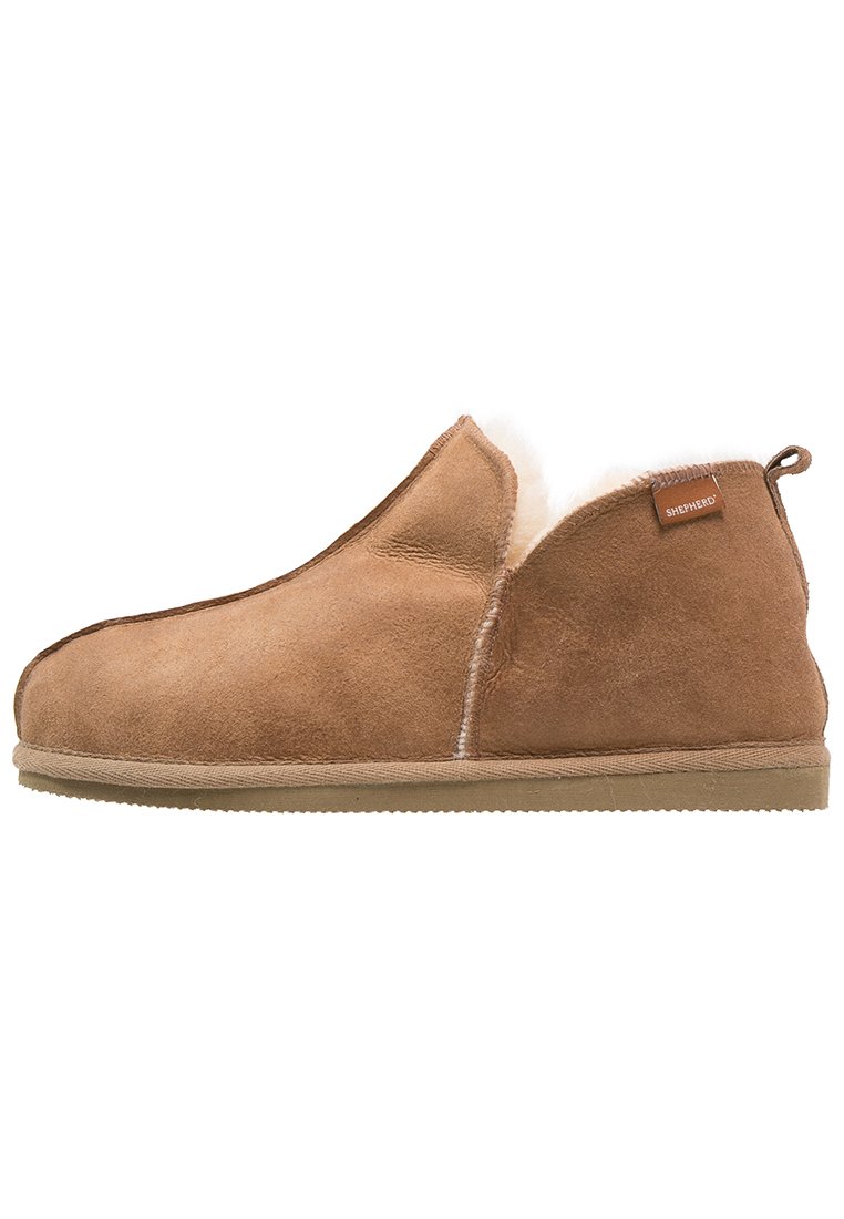 Shepherd Malte Pantofole Uomo In Pelle E Lana – Piatte E Calde – Fodera Shearling