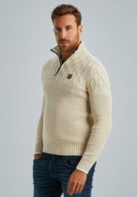 PME Legend PULLOVER - Neule - bone white