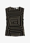 SLEEVELESS TOP VIFRELLI ROUND NECK - Blouse - black beauty