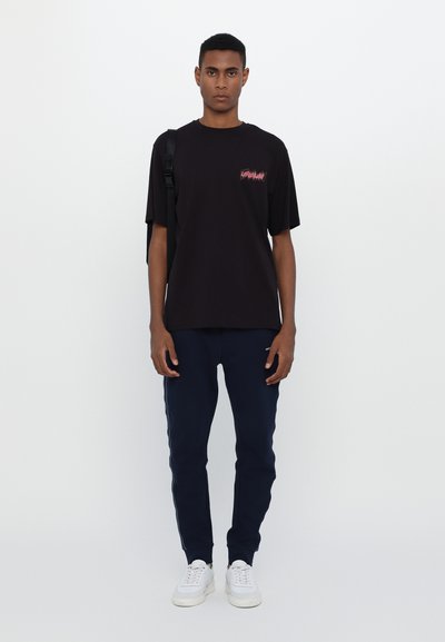 Les Benjamins SHORT SLEEVE TEE UNISEX - Μπλουζάκι με στάμπα - noir