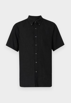 Abercrombie & Fitch TRADITIONAL COLLAR - Shirt - black