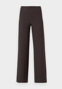 ONLCLEVER LIFE WIDE PANT - Nohavice - black coffee