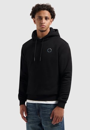 REGULAR FIT - Hoodie - black